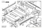 Bosch 0 601 B30 041 GTS 10 Table Saw 110 V / GB Spare Parts GTS10